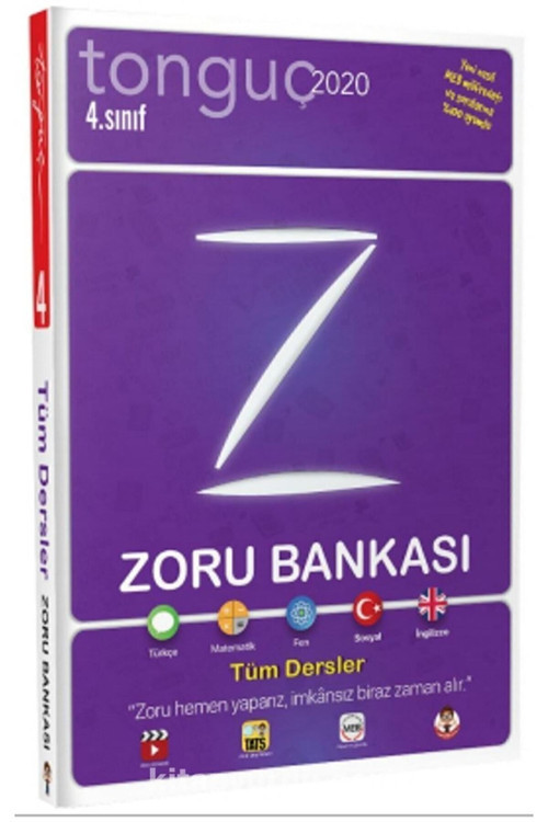 Tonguç Yayınları 4.Sınıf Tüm Dersler Zoru Bankası