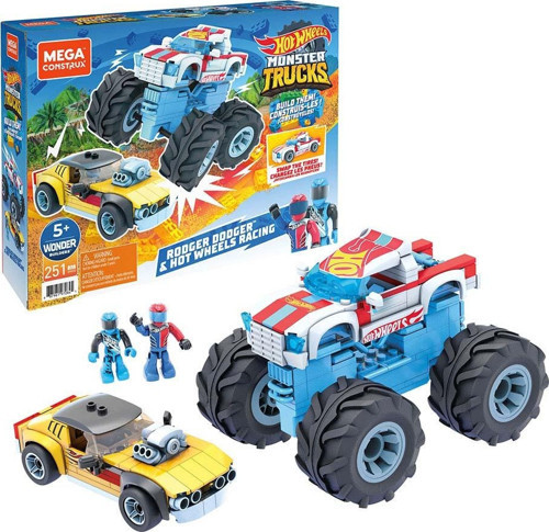 Mega Construx Hot Wheels Monster İkili Yarış Paketi MTL-GYG22