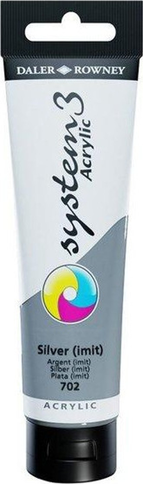 Akrilik Boya System 3 Orıgınal 150 ml Sılver Imıt 129150702