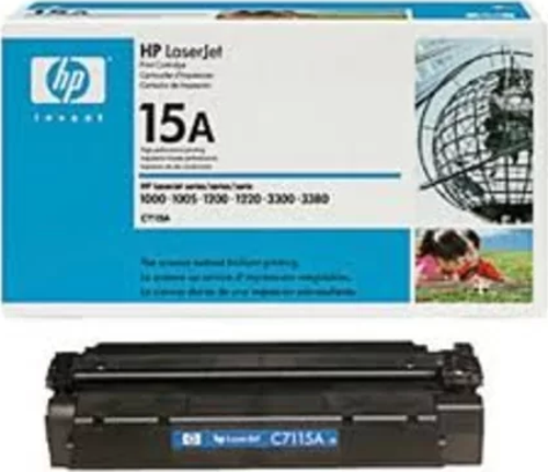 C7115A 15A SİYAH TONER 2500 SAYFA (1000 1005 1200 1220 3300)
