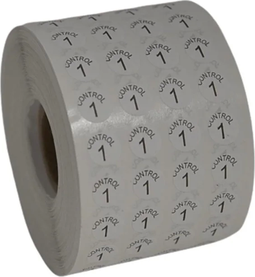 Etiketleme Makinesi Kontrol Etiket 1 No (5 Rulo 50.000 Adet)