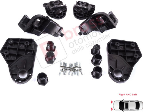 Mercedes E Class W213 X213 W238 C238 A238 2016-2020 A2138202300 İçin Sağ Sol Ön Far Ayak Tamir Seti