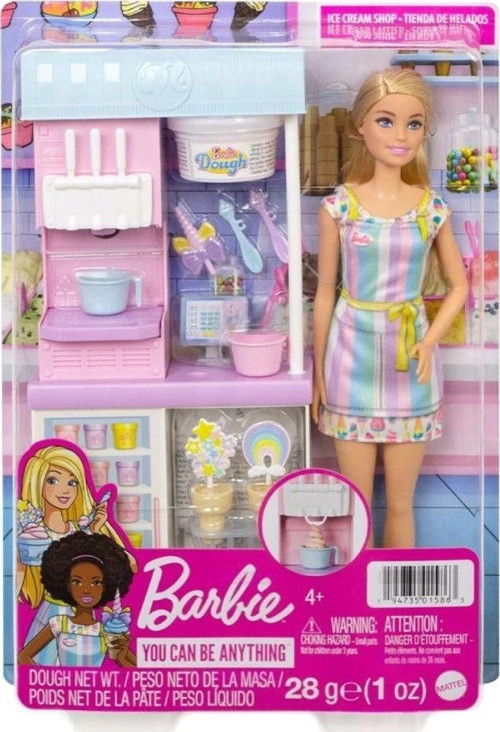 Hcn46 Barbie Dondurma Dükkanı Oyun Seti, Barbie Ben Büyüyünce