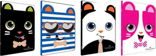 Defter Plastik Kapak Faces Dikişli A4 100 Yaprak Çizgisiz