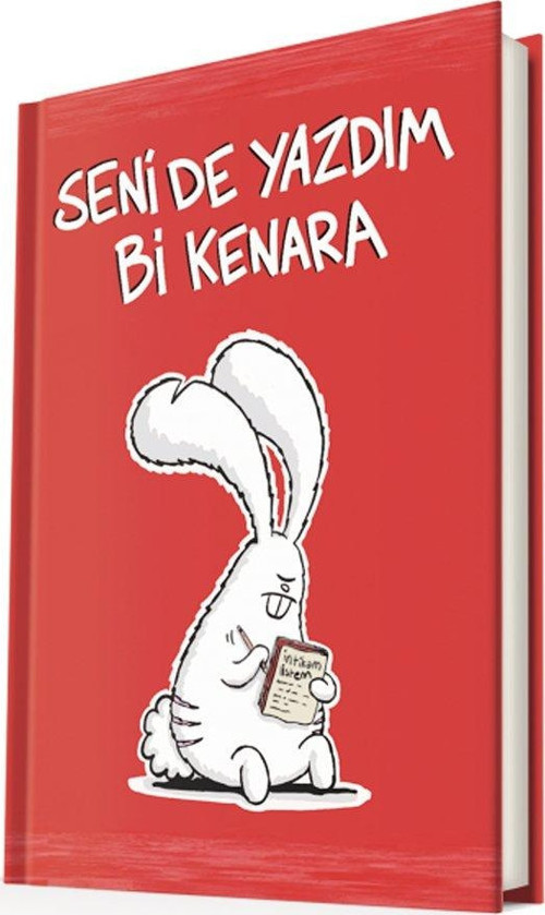 Seni de Yazdım Bi Kenara/Sert Kapaklı Çizgili 14x20 Cm
