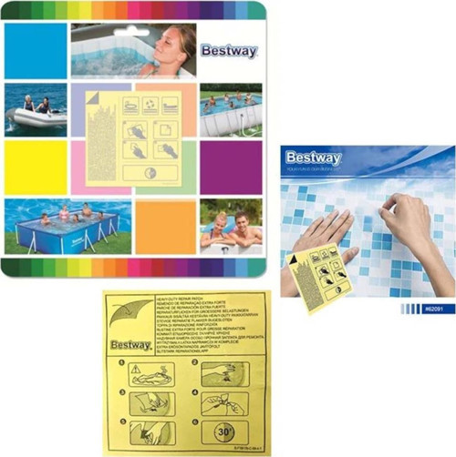 Bestway Şişme Ürünler İçin Tamir Yaması 6,5 X 6,5 Cm 62091