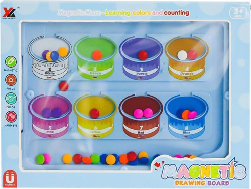677 Steam Renkler Ve Sayılar Eğitim Tahtası -Birliktoys