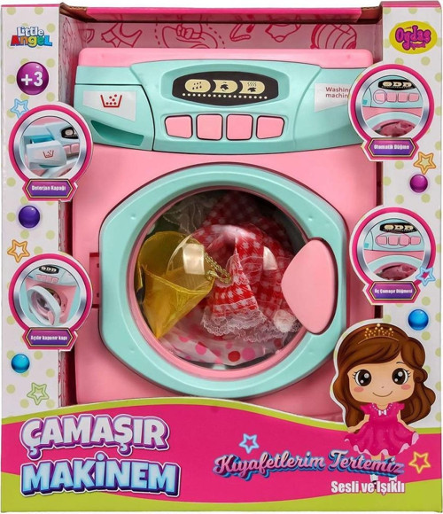 Pilli Büyük Boy Çamaşır Makinesi 02608