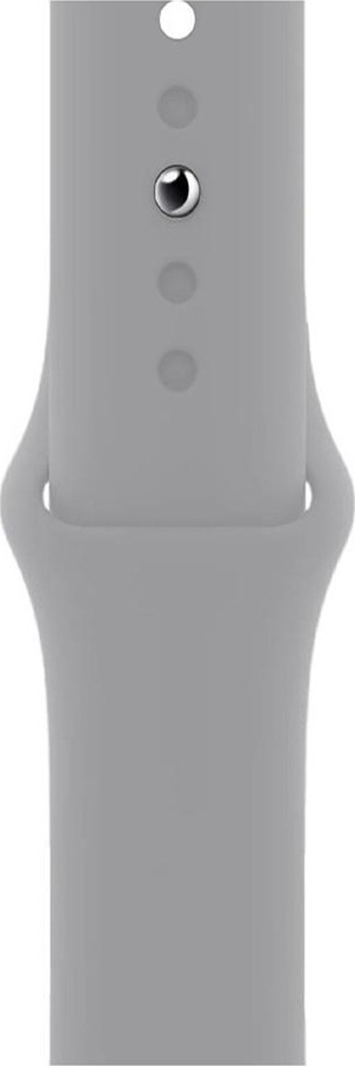42-49mm Yeni Nesil Apple Uyumlu Akıllı Saat Kordonu Silikon Gri