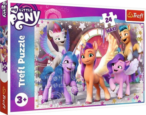 Puzzle-14338 My Little Pony 24 Parça Maxi Çocuk Puzzle