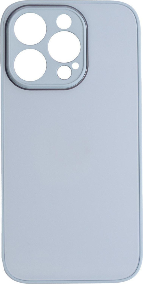Deluxe İphone 13 Pro Max Mat Kılıf Buz Mavisi