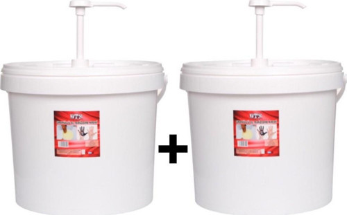 2 Adet Yumuşak Pompalı Sanayi Tipi Granürlü El Temizleme Sabunu (Kremi) 15 kg