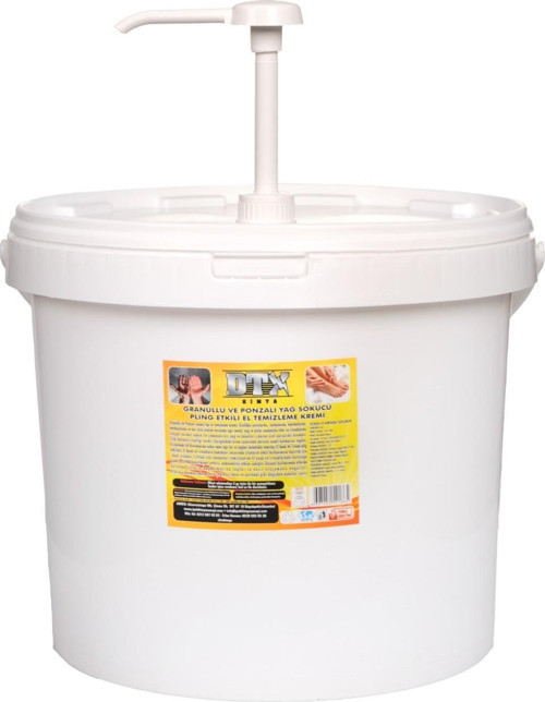 Pompalı Sanayi Tipi Granürlü El Temizleme Sabunu (Kremi) 15 kg