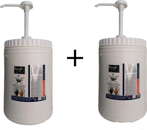 Sanayi Tipi Granürlü Ponzalı El Temizleme Kremi 4 kg ( 2 Adet )