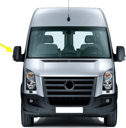 VW Crafter 2006-13 Sağ Dış Ayna Komple Elektrikli Isıtmalı 2E1857502P