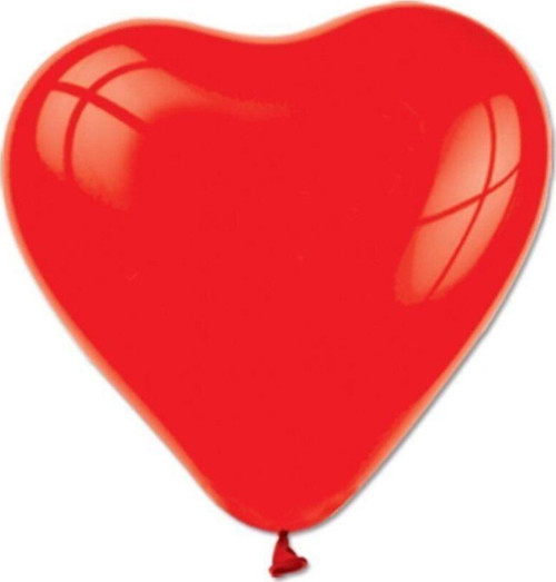 Kalp Şekilli Balon 12 Inc Kalp Balon Kırmızı Kalp Balon 20 Adet Kırmızı Balon