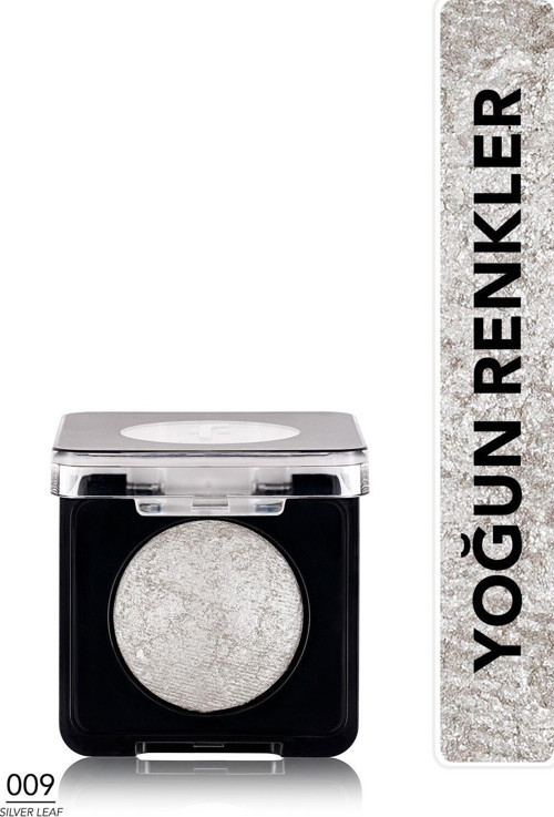 Yoğun Işıltılı Göz Farı - 009 Silver Leaf- Baked Eyeshadow - 8682536052504
