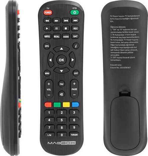 Magbox Lmli Dragon Luna 2020 Serisi Tv Özellikli Akıllı Uydu Kumandası (Tüm Lmli Kumandalara Uyar)
