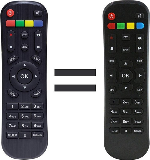 Kawaı Kw-6850-6950-8400/Polsat Plz-14923/Kennon Mini Hd Uydu Kumanda (16611=3444) (4741)