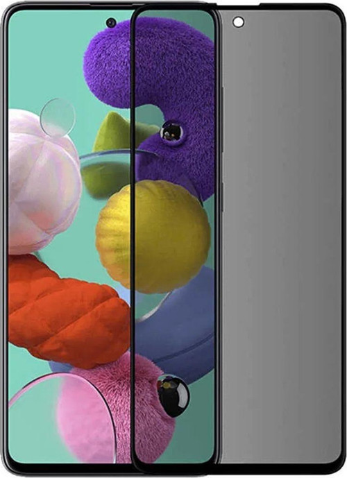 Samsung A71 Uyumlu Hayalet Ekran Gizli Tam Kaplayan Kırılmaz Cam Seramik Ekran Koruyucu Film
