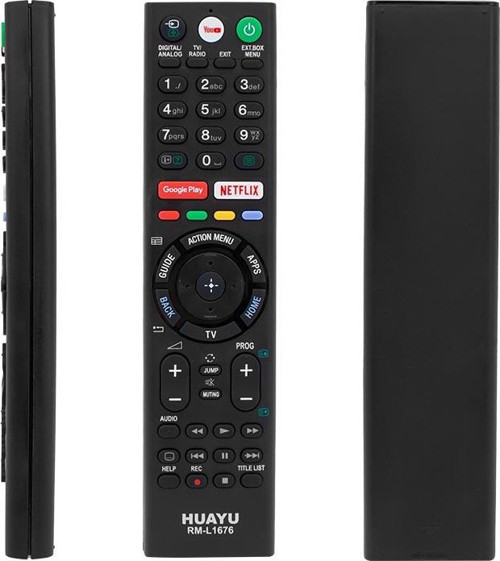 Kl Rm-L1676 Sony Google Play- Netflıx - Youtube Tuşlu Unıversal Lcd-Led Tv Kumanda (4741)