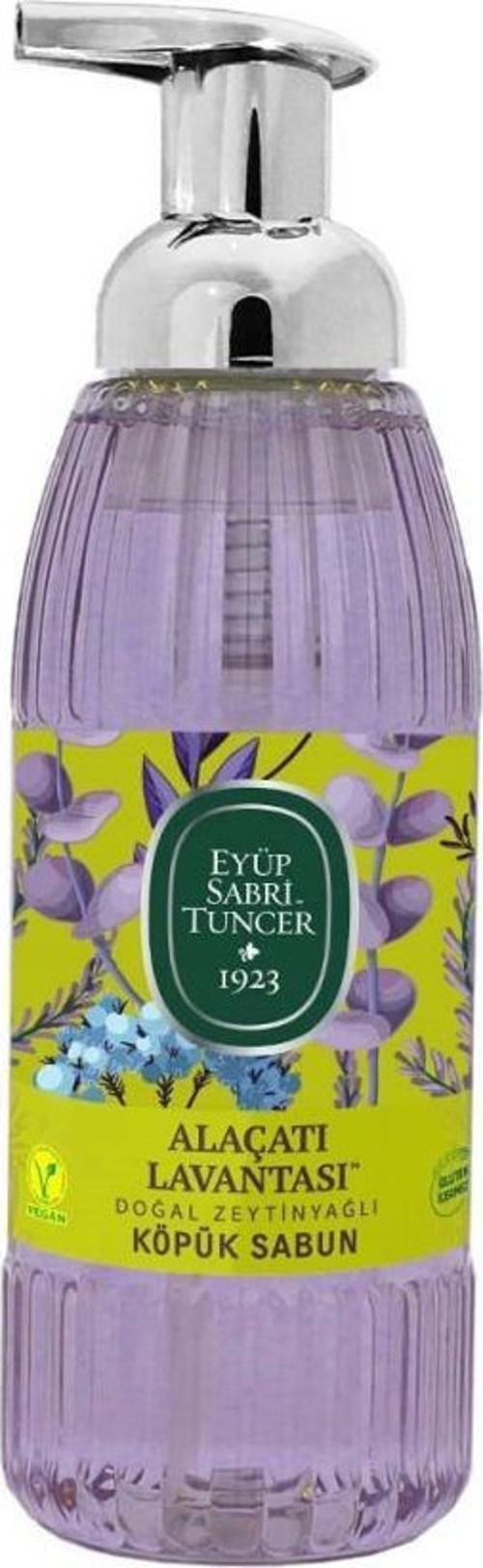Doğal Zeytinyağlı Köpük Sabun 500 Ml Alaçatı Lavantası