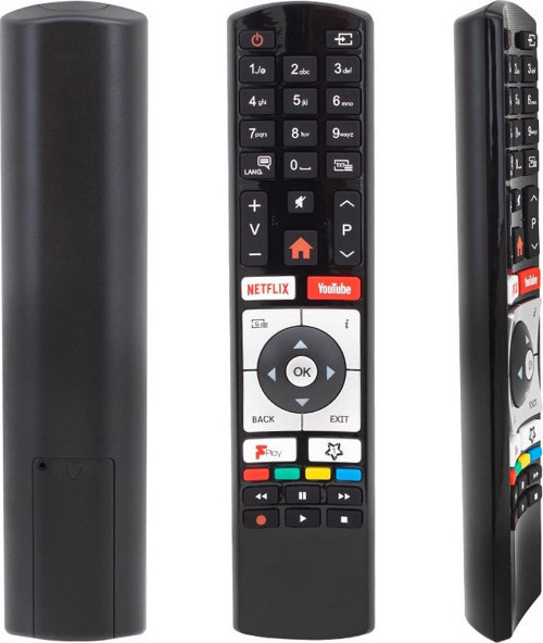 Rc4319 H0362B Netflıx-Youtube Tuşlu Tv Kumanda 30100830 Yazısız (4741)