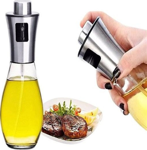 Çok Amaçlı Spreyli Sızdırmaz Cam Şişe Yağdanlık Limon Sirke Sos Püskürtücü Dağıtıcı Sprey (4741)