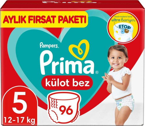 Külot Bebek Bezi Aylık Fırsat Paketi 5 Beden 96 Adet