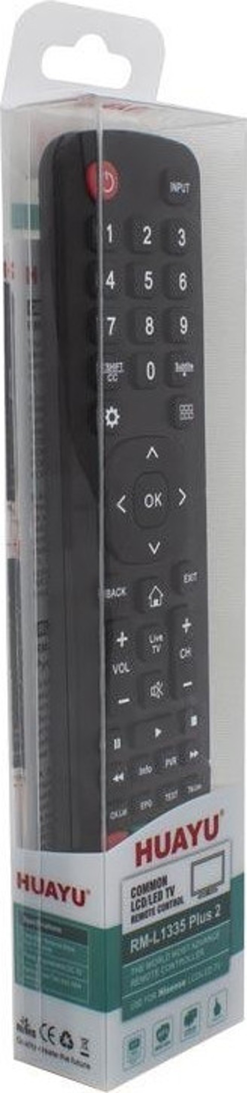 Rm-L1335 Plus2 Hısense Netflıx-Prıme-Youtube-Rakuten-Google Play-Vudu Tuşlu Lcd Led Tv Kumandası