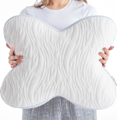 Visco Kelebek Yastık 53 cm x 42 cm - Beyaz