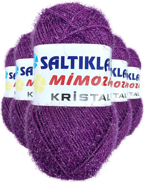 5 Adet Mimoza Kristal Işıltılı Şal Patik Yelek İpi 86