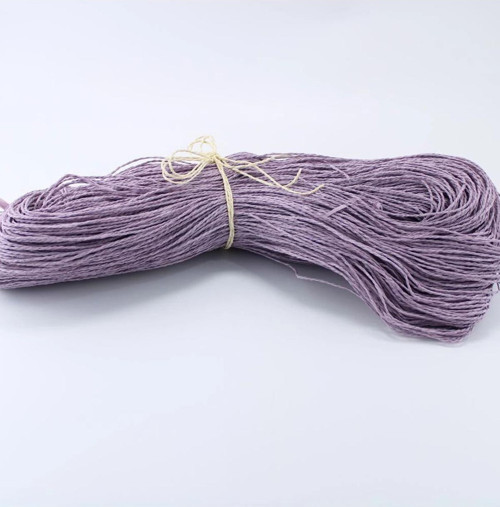 Eflatun Renk Çile Kağıt İp Çanta Ipi Supla Ipi No:80 - (550-600 Gr)