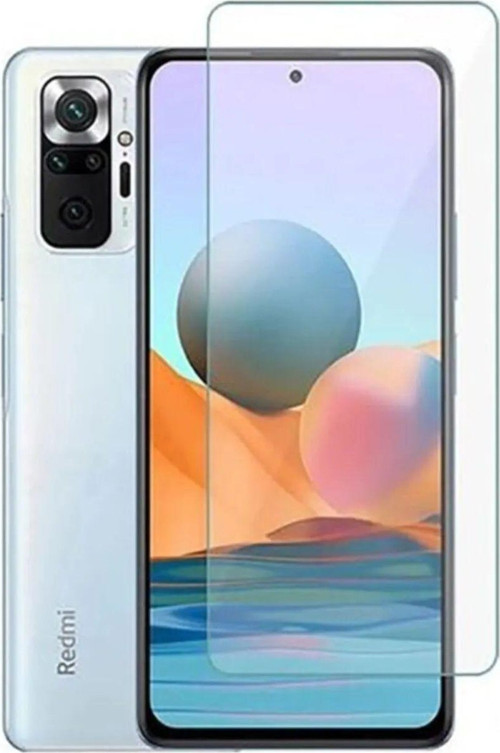 Xiaomi Redmi Note 10 Pro Uyumlu Premium Ekran Koruyucu 9H Sert Temperli Kırılmaz Cam Koruma Şeffaf