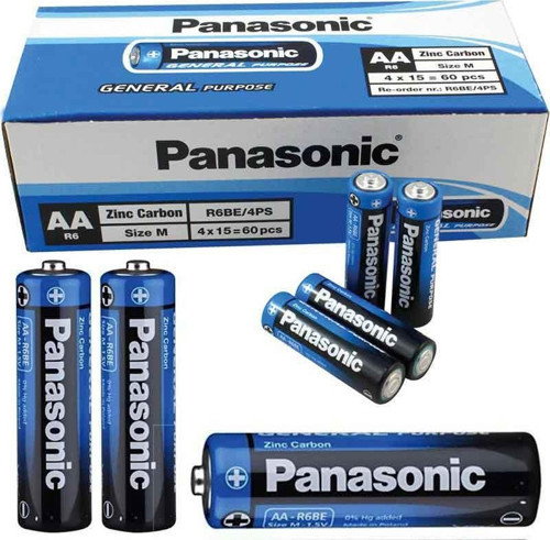 Panasonıc Manganez Aa Kalem Pil 60Lı Paket Fiat (R6Be/4Ps) (4741)