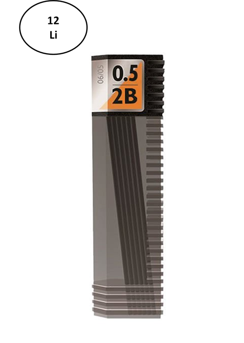 Tombow Lv-T-R5-Rg Leader Spare 0,5 Mm 2B Kalem Ucu 12'Li