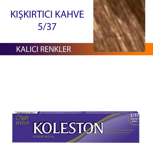 Single Tüp Boya Saç Boyası Kışkırtıcı Kahve 5/37