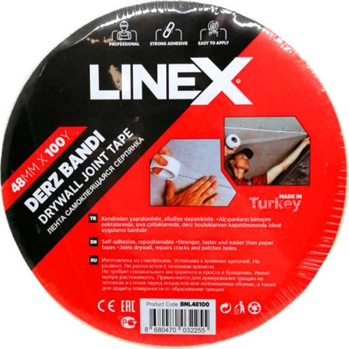 Lınex Bnl-48100 Derz Bantı 48Mmx100Yards (4741)