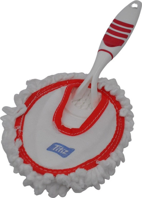 Mikrofiber Duster Toz Leke Kir Alıcı Temizleyici Tutacaklı Temizlik Bezi Aparatı Malzemesi (4741)