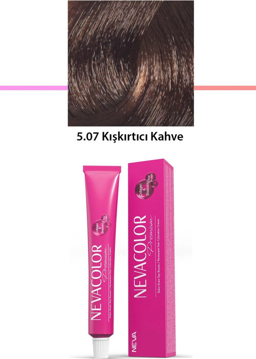 Premium 5.07 Kışkırtıcı Kahve - Kalıcı Krem Saç Boyası 50 G Tüp