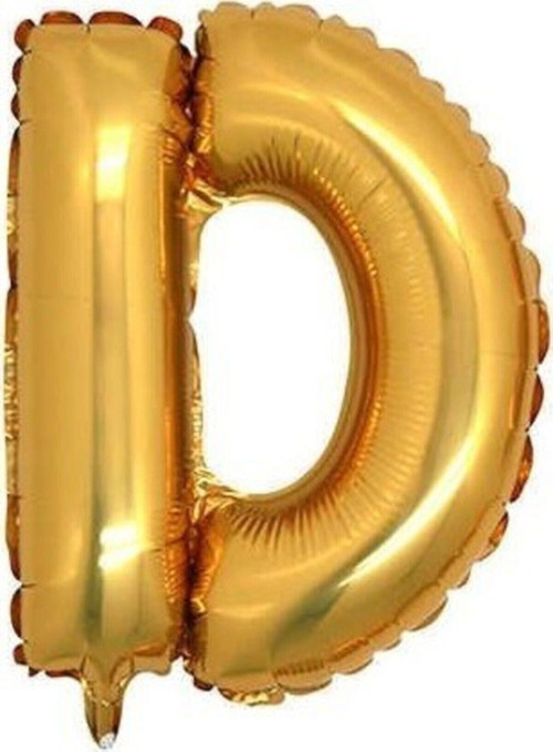 D Folyo Balon Gold 100 Cm Helyum Balon Uçan Balon