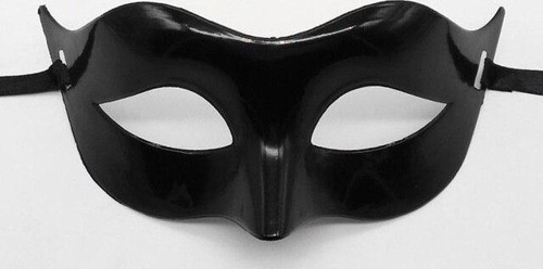 Siyah Renk Masquerade Kostüm Partisi Venedik Balo Maskesi (4741)