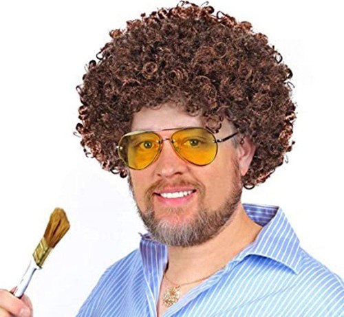 Bob Ross Bonus Peruk Kahverengi Renk 120 Gr (4741)