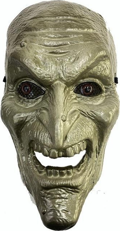 Gerçekçi Görünüm Lüks İnsan Suratı Cadı Suratı Korku Maskesi 26X16 Cm (4741)
