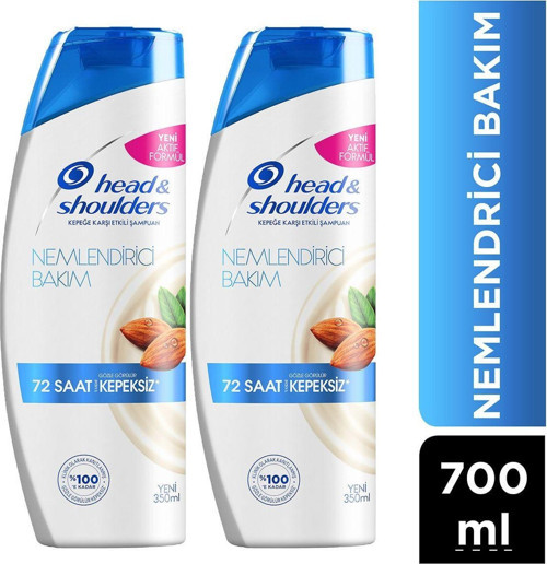 Head&Shoulders Nemlendirici Bakım Kepeğe Karşı Karşı Etkili Şampuan 350 Ml X 2 Adet