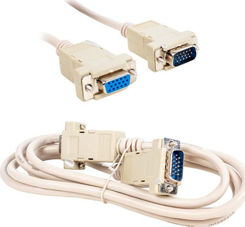 POWERMASATER 15 PİN ERKEK/DİŞİ GRİ 1.8 METRE VGA KABLO