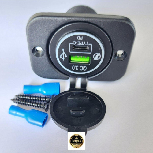 Tarkmats Ford Focus Hb 2009 Otomobil Ve Marine Uygun 9-30V Type-C Pd Ve Usb Soket