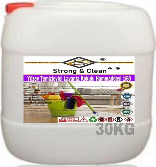 Yüzey Temizleyici Konsantre 1/60 Lavanta Kokusu 30Kg