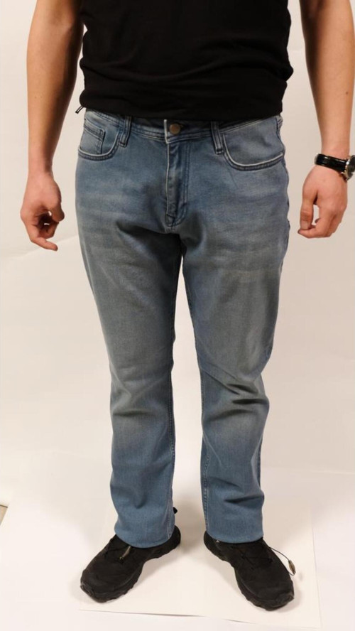Erkek Normal Bel Normal Kesim Kot Pantolon Cdr 0857 Blade Denim