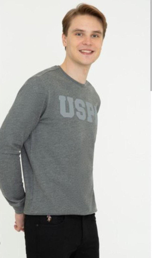 U.S.Polo Assn. Uspa 3'İplik Erkek Sweatshirt 1261917